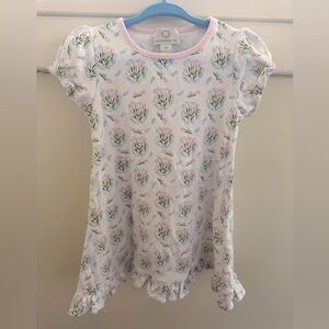 Floral Print Kids Casual Dress